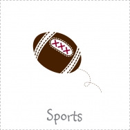 sports all star baseball football boy birthday theme